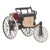 JTLB 1:12 Scale Retro Tricycle Ornament, Alloy Model Decoration with High Simulation for Kids Over 3 Years Old, Home Decor, Ideal Model Collectors, Birthdays (Black) view 2