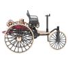 JTLB 1:12 Scale Retro Tricycle Ornament, Alloy Model Decoration with High Simulation for Kids Over 3 Years Old, Home Decor, Ideal Model Collectors, Birthdays (Black) view 3