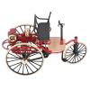 JTLB 1:12 Scale Retro Tricycle Ornament, Alloy Model Decoration with High Simulation for Kids Over 3 Years Old, Home Decor, Ideal Model Collectors, Birthdays (Red) view 4