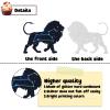 18 PCS Leo Cupcake Toppers Big Lion Zodiac Baby Shower Cupcake Picks Astrology Leo Energy Cake Decor Glitter Leo Birthday Party Decorations Supplies view 3