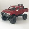 HLSFWDRIVE RC Rock Crawler 4x4 RC Truck 1/16 Scale RC Crawler WPL C64-1 Remote Control Truck Off Road RTR All Terrain 260 Motor 2.4GHz Fully Proportional Upgraded Chassis Hobby Vehicle for Adult view 1