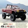 HLSFWDRIVE RC Rock Crawler 4x4 RC Truck 1/16 Scale RC Crawler WPL C64-1 Remote Control Truck Off Road RTR All Terrain 260 Motor 2.4GHz Fully Proportional Upgraded Chassis Hobby Vehicle for Adult view 3