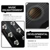 Children's Guitar Toy Mini Toys for Childrens Guitar Acoustic Children's s Training Instrument Beginner for Wooden Black view 3