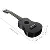 Children's Guitar Toy Mini Toys for Childrens Guitar Acoustic Children's s Training Instrument Beginner for Wooden Black view 4
