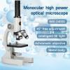 2400X Microscope with Phone Holder and Fill Light for Kids Science Experiment, with Stand, Easy to Use view 3