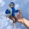 12" Female/Girl Jack Frost Doll with a Complete Costume Set: Hoodie, Pants & Cane view 2