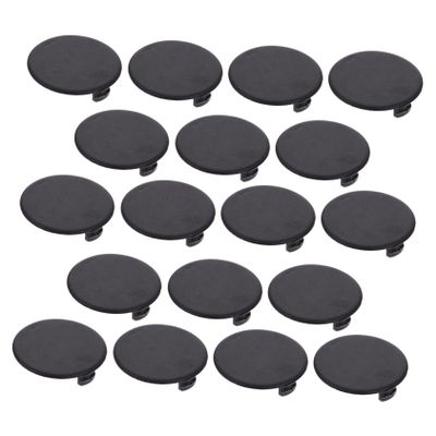 OUNONA Figurine Bottom Plugs Plastic Round Plugs for Piggy Bank Stopper 20 Pcs