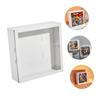 HOOTNEE Figure Display Case Wall Hanging Photo Frame Storage Box Display Boxes for Home view 3
