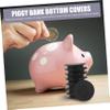 OUNONA 40pcs Piggy Bank Stoppers Plugs for Plaster Dolls and Banks Easy Installation Prevents Loss for Saving Money and Deposit Boxes view 3