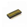 POWTAXBJGD 5Pcs Slide Type SMT SMD Dip Switch, 1.27 mm Pitch 2 Row 4 Pin 2 Position / 8 pin 4 Position / 16 pin 8 Position(4PIN) view 4