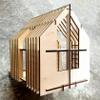 1:12 Miniature Louver House, Wooden Dollhouse, Diy Kit view 4
