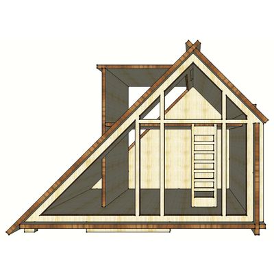 1:12 Miniature Cabin Type01, Wooden Dollhouse, Diy kit