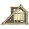 1:12 Miniature Cabin Type01, Wooden Dollhouse, Diy kit view 1