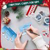Hophine 24Pack Build a Snowman Kit, Snowman DIY Kit with 24 Cards for School, Classroom Gifts, Stocking Stuffers, Kid's Crafts, Xmas Prizes view 4
