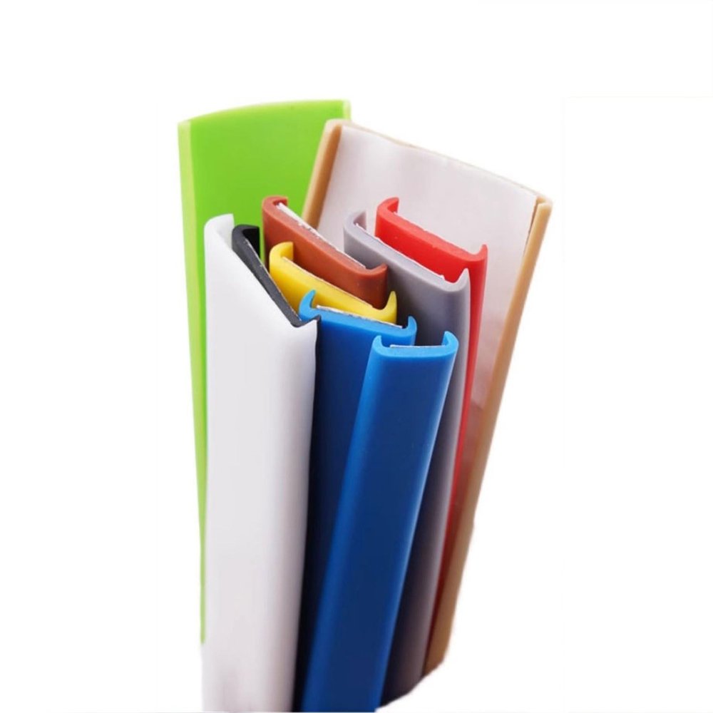 16.4ft Self Adhesive Edge Banding Flexible U-Shape Edge Guard, TPE Edge Protector Strip, Corner and Edge Bumper Guards, Edge Protector for Cabinet Repair, Single-Board Protection, Furniture Restoratio