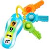 JOYIN Baby Car Keys Teether - Toddlers Sensory Learning Toy w/Music & Lights - Musical Toys for Travel - Birthday Gifts for Baby Age 10+ Months view 1