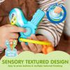 JOYIN Baby Car Keys Teether - Toddlers Sensory Learning Toy w/Music & Lights - Musical Toys for Travel - Birthday Gifts for Baby Age 10+ Months view 4