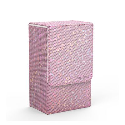 Boltquan Pearlized Pink Tarot Card Holder with White Interior  Fold-Top Case with Magnetic Lid Closure  Fits Standard Tarot Decks  Outer Dimensions 5.39 x 3.38 x 2 Inches (Pearlized Pink)
