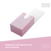 Boltquan Pearlized Pink Tarot Card Holder with White Interior  Fold-Top Case with Magnetic Lid Closure  Fits Standard Tarot Decks  Outer Dimensions 5.39 x 3.38 x 2 Inches (Pearlized Pink) view 3