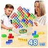 Ziogogco 48 Pcs Game Gifts, Balance Stacking Blocks GamePerfect for Family, Parties, Travel,Boys Girls GiftsNovelty Toy Gift for Kids or Friends view 1
