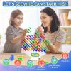 Ziogogco 48 Pcs Game Gifts, Balance Stacking Blocks GamePerfect for Family, Parties, Travel,Boys Girls GiftsNovelty Toy Gift for Kids or Friends view 3