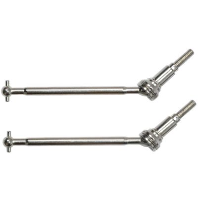 2Pcs Metal Front Drive Shaft 55-WJ01 for Hosim 9155 9156 9155 9156 1/12 RC Car Spare Parts