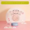 Doindute Baby Frog Soft Rattle Toy, Plush Frog Infant Shaker Rattle Easy-Grasp Stuffed Animal Toy, Gifts for Newborns Babies Toddlers Boys Girls, Pink, 6 Inches view 3