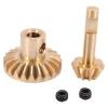 Compatible with RC Car Brass Front and Rear Drive Shaft Gear C14 C24 B14 B24 B16 B36 MN D99 MN99S Upgrade Parts Accessories view 2