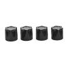 1/10 RC Crawler Car Upgrade Parts Aluminum M4 Center Lock Nut Metal Wheel Cap Nut(Black) view 1