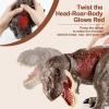 HAYXUN T Rex Action Figure Dinosaur Toys for Kids- Tyrannosaurus Rex Toy with Continuing Head Strike, Snapping Chomp Attack, Roar Sound, Light Up, Tail Flick Attack, Birthday, for Kids 3-8 view 2