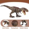 HAYXUN T Rex Action Figure Dinosaur Toys for Kids- Tyrannosaurus Rex Toy with Continuing Head Strike, Snapping Chomp Attack, Roar Sound, Light Up, Tail Flick Attack, Birthday, for Kids 3-8 view 4