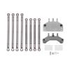 1/12 RC Car Upgrade Parts MN128 MN86 MN86S MN86K MN86KS MN G500 Metal Connecting Rod and Servo Bracket Tie Rod Bracket Bracket(Titanium) view 1