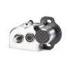 Tiny Portal Transmission 48P Gearbox with Slipper Pad for 1/10 LCG Chassis Cheater Rigs Capra AR45P CP44 Enduro Comp Fox Portal Axle Comp Builds (Silver) view 1