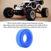 RC Tire Foam, RC Tire Foam Insert 3 Layers Easy to Install 4Pcs Temperature Hollow for 1/10 RC Car (Blue) view 2