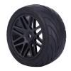 1/10 RC Car Tires, Stable Driving for Remote Control Climbing Vehicle, 4pcs Compatible with 1/10 RC Car, Black (Black) view 3