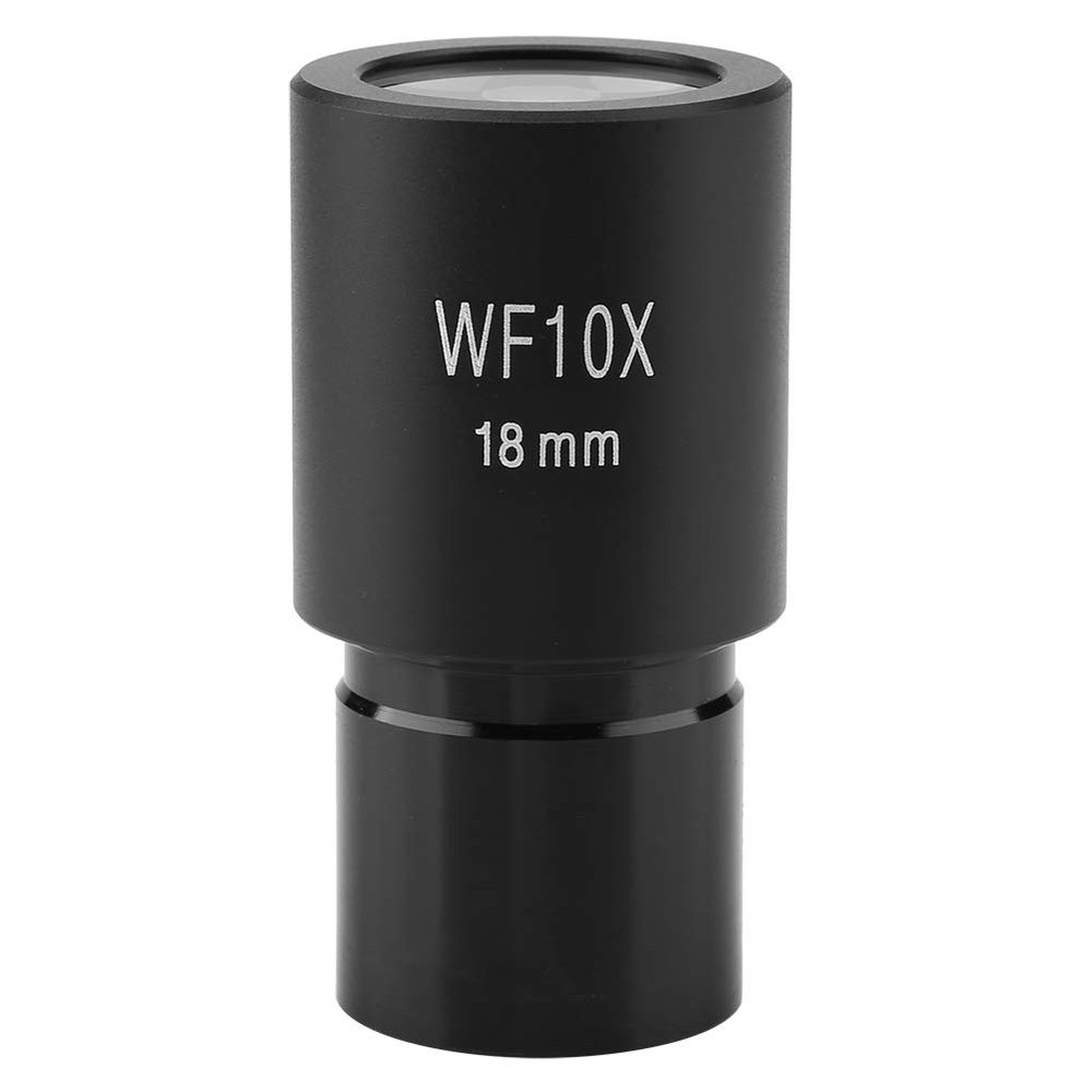 10X Eyepiece, Wide Field View, Clear Image, Eye Protections with 23.2mm Lens Cone, for Compound Biological Microscopes
