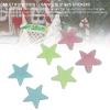 1000 Pcs Glow in The Dark Stars Wall Stickers, 3cm Glow in The Dark Stars Stickers Glow in The Dark Stars Ceiling Wall Adhesive 3D Glowing Stars for Ceiling view 3
