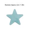 1000 Pcs Glow in The Dark Stars Wall Stickers, 3cm Glow in The Dark Stars Stickers Glow in The Dark Stars Ceiling Wall Adhesive 3D Glowing Stars for Ceiling view 4