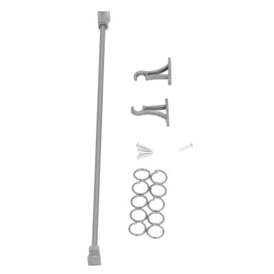 1:12 Scale Miniature Curtain Rod - Realism Alloy for Dollhouse Decor Enthusiasts