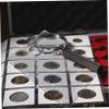 SECFOU 6sheets Coin Collecting Holder Loose-Leaf Bill Storage Album Replacement Pages for Stamp and Coin Collectors Material view 2