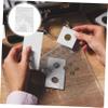 SECFOU 6sheets Coin Collecting Holder Loose-Leaf Bill Storage Album Replacement Pages for Stamp and Coin Collectors Material view 4
