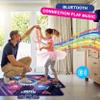 DEVBEST 2024 Upgraded Dance Mat for Kids Light-Up, Multi-Button Dance Pad with Wireless Bluetooth, LED Lights, Adjustable Volume & Music, Built-in Music 5 Game Modes, Ideal Birthday for 3-12 Year Olds view 3