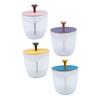 Ipetboom 4pcs Face Maker Bubble Whipped Bottle Bubble Cup Foamer Device Cup for Travel Portable view 1
