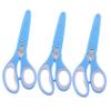 HOOTNEE 3pcs Boy Girl Scissors Ergonomic Preschool Crafting Tool with Non- Handles for Classroom and Home Use Stainless Steel Blades for Projects and Scrapbooking view 1