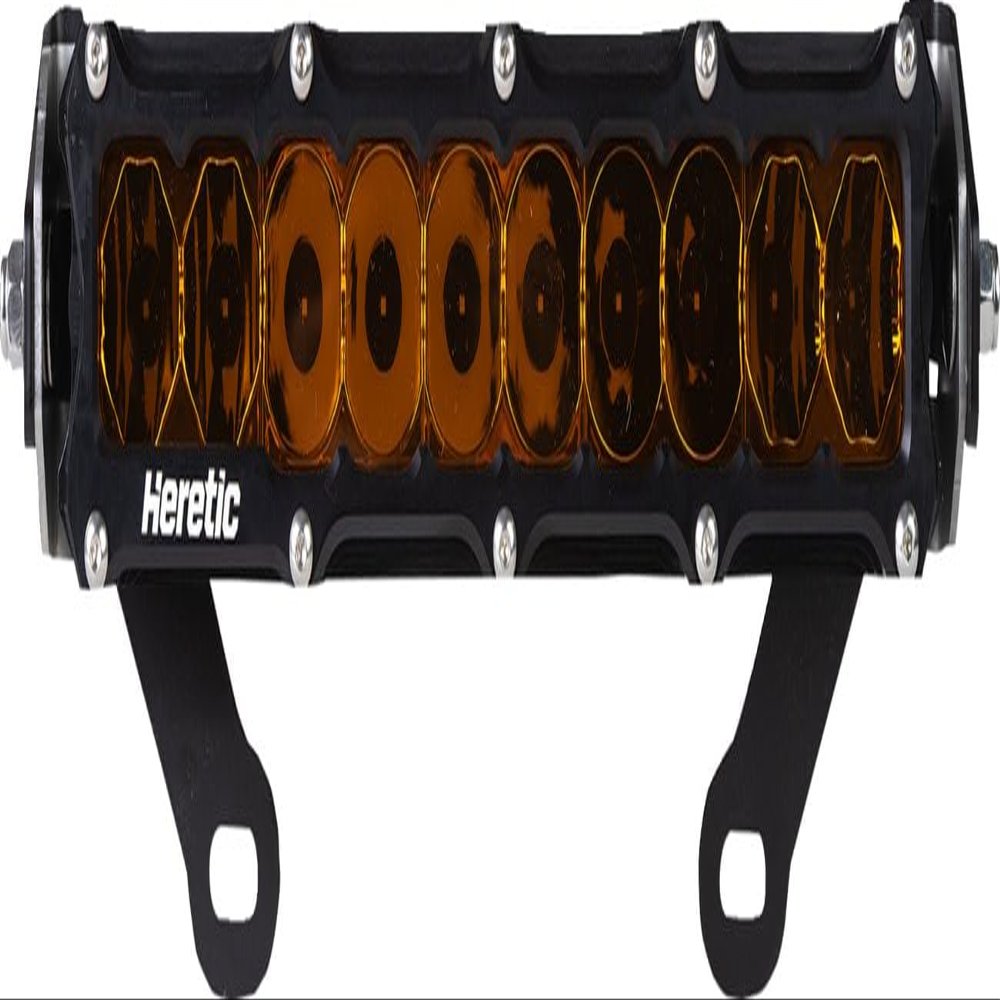 Heretic 60103 10in. Shock Tower LED Light Bar - Spot Light - Amber