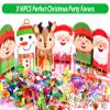 316Pcs Christmas Party Favors, Birthday Party Supplies Decor, Goodie Bag Stuffers, Advent Calendar Pinata Fillers, Treasure Box, Classroom Rewards Prize, Stocking Stuffers for Kids (Christmas) view 2