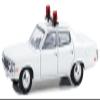 Greenlight 43011L Hot Pursuit - 1971-78 AMC Matador Police Cruiser- White (Hobby Exclusive) with Light Bar 1:64 Scale Diecast view 1