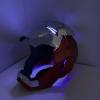 ATOKNG Iron Hero MK 5 1:1 Wearable Helmet :Voice, Touch, and Remote Control, Realistic Sound Effects, Can Cosplay and Collectible Figures for Man and Teen Ideal Gift Silver view 4