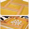 Chinese Mahjong Game Set 144 Pieces 38mm Mahjong Tiles, High Grade Home Hand Played Mahjong Tiles for Chinese Style Games view 4