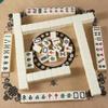 Chinese Mahjong Tiles, 144 Tiles Mahjong, Mahjong Game Set with Portable Travel Tote Bag, for Travel, Family Gathering(36mm) view 3